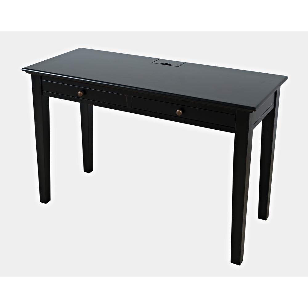 Modern Farmhouse 48" Two Drawer USB Charging Desk. Picture 2