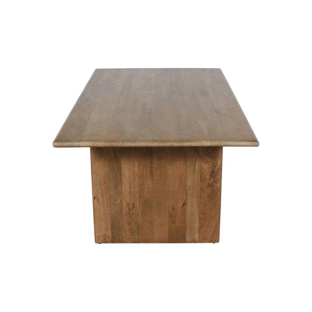 76" Rustic Modern Solid Wood Dining Table. Picture 7