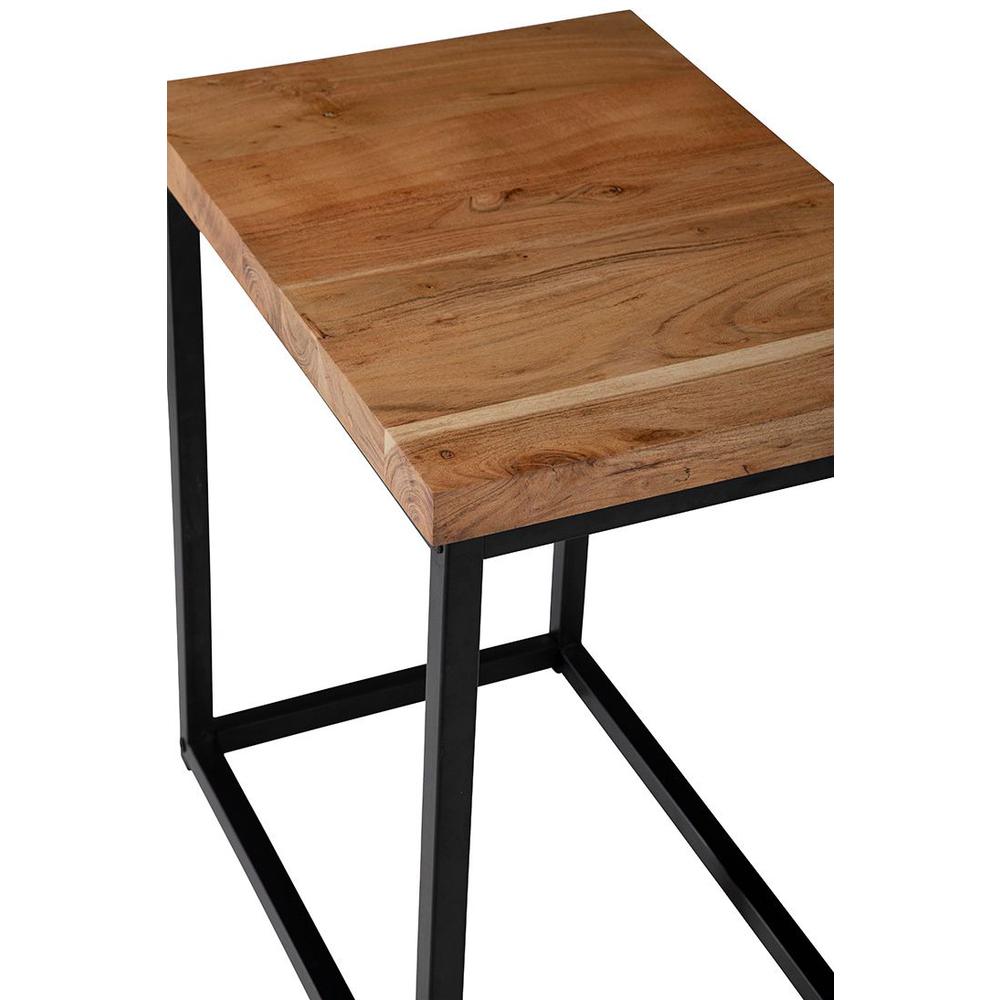 Solid Wood Modern Chairside End Table. Picture 4