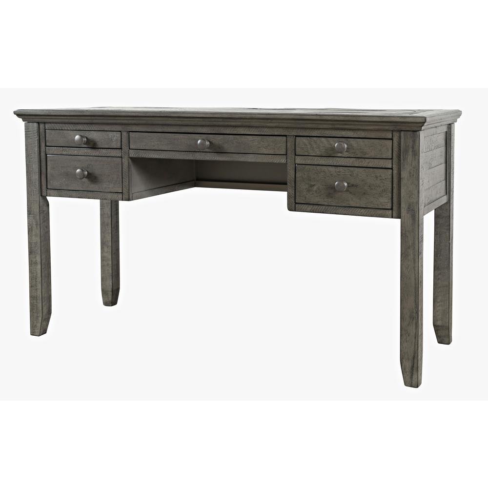 Coastal Style Distressed Acacia USB Charging Desk. Picture 2