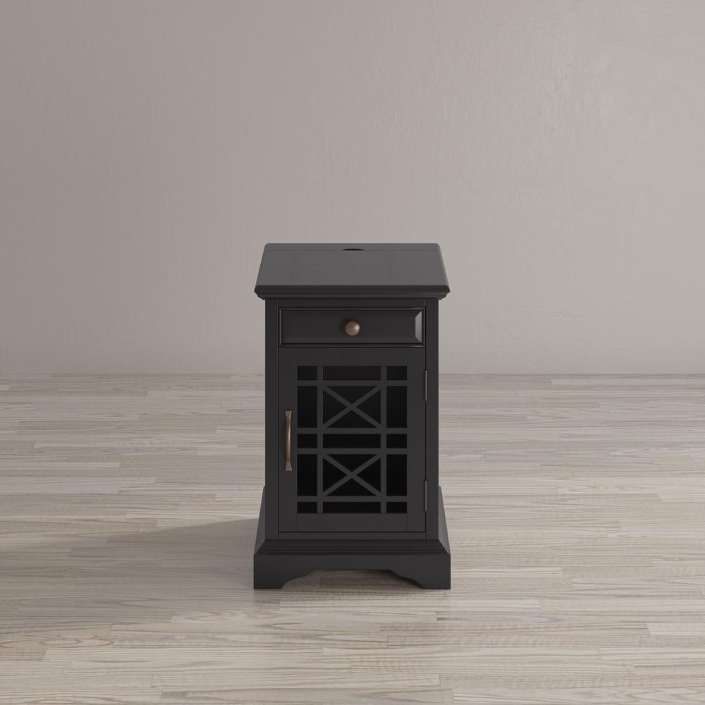USB Charging Chairside End Table. Picture 6