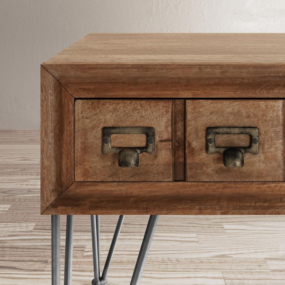 End Table with Apothecary Drawers. Picture 5