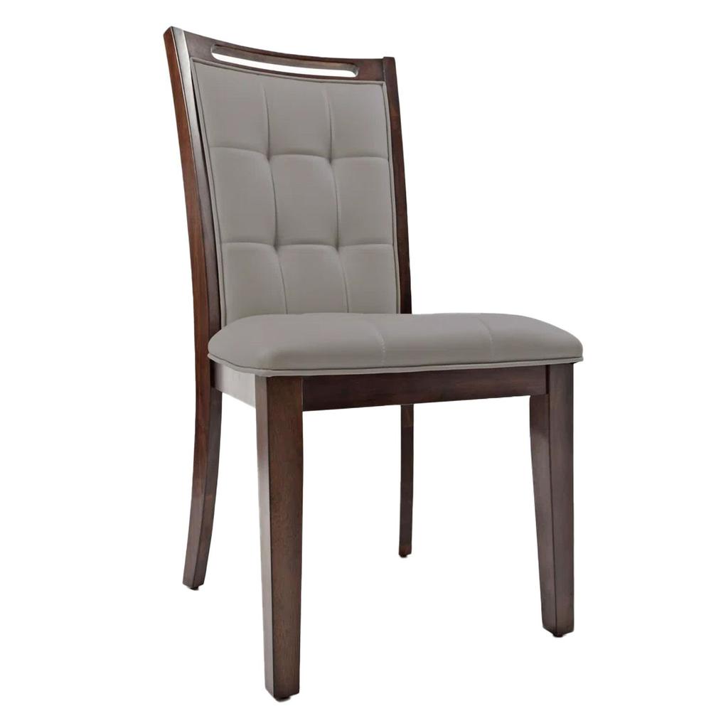 Contemporary Upholstered Dining Chair (Set of 2). Picture 2