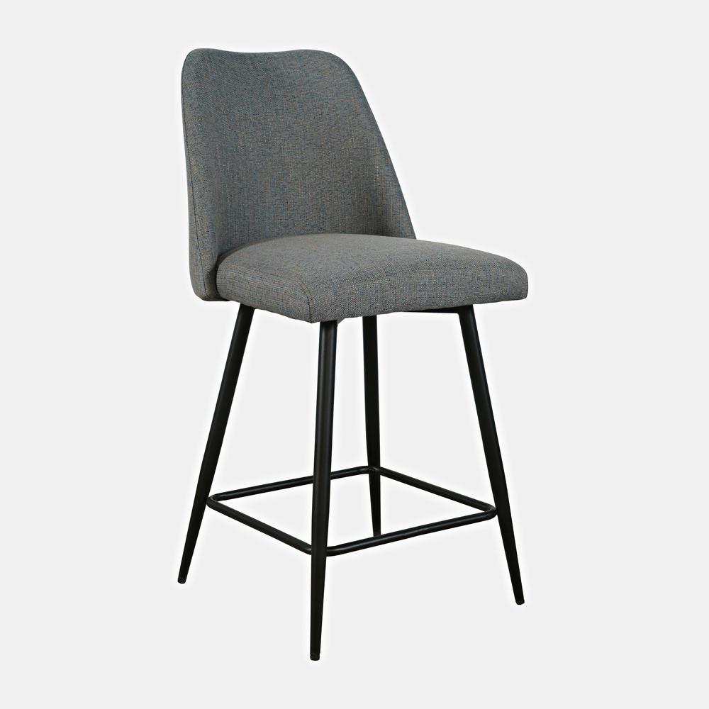 Macey Contemporary Modern Upholstered Counter Barstool (Set of 2). Picture 2
