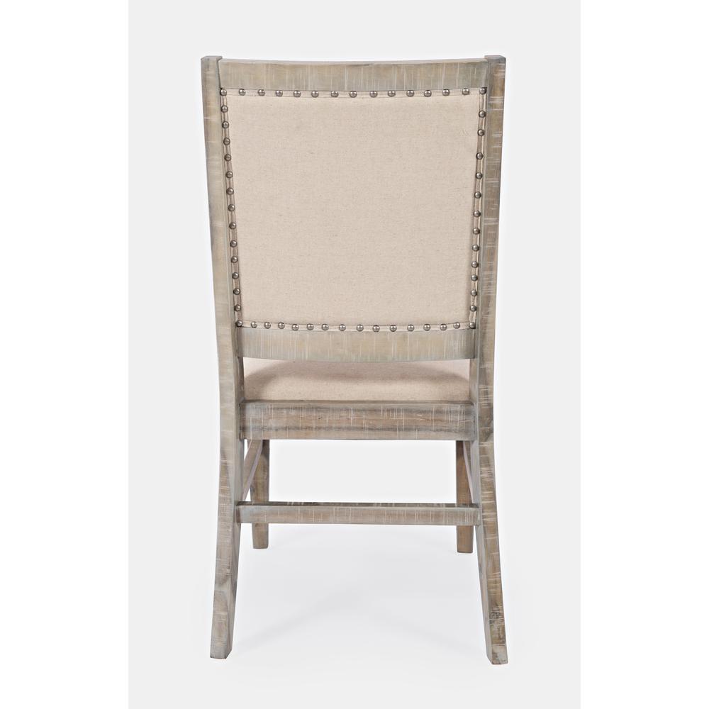 Transitional Solid Wood Upholstered Side Chair (Set of 2). Picture 4
