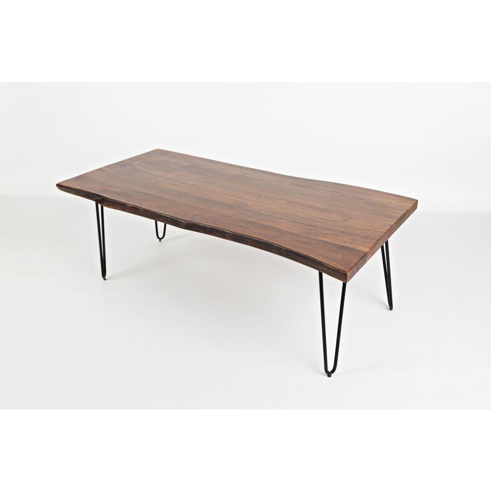 50'' Solid Acacia Coffee Table. Picture 2