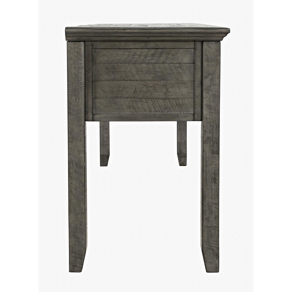 Coastal Style Distressed Acacia USB Charging Desk. Picture 7
