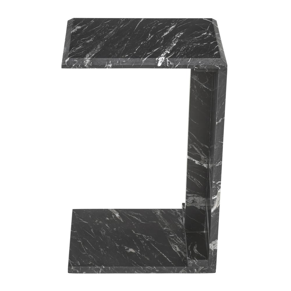 Bella Modern Luxury Solid Marble End C-Table. Picture 5