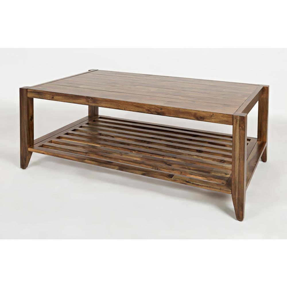 45" Modern Essential Solid Wood Coffee Table. Picture 2