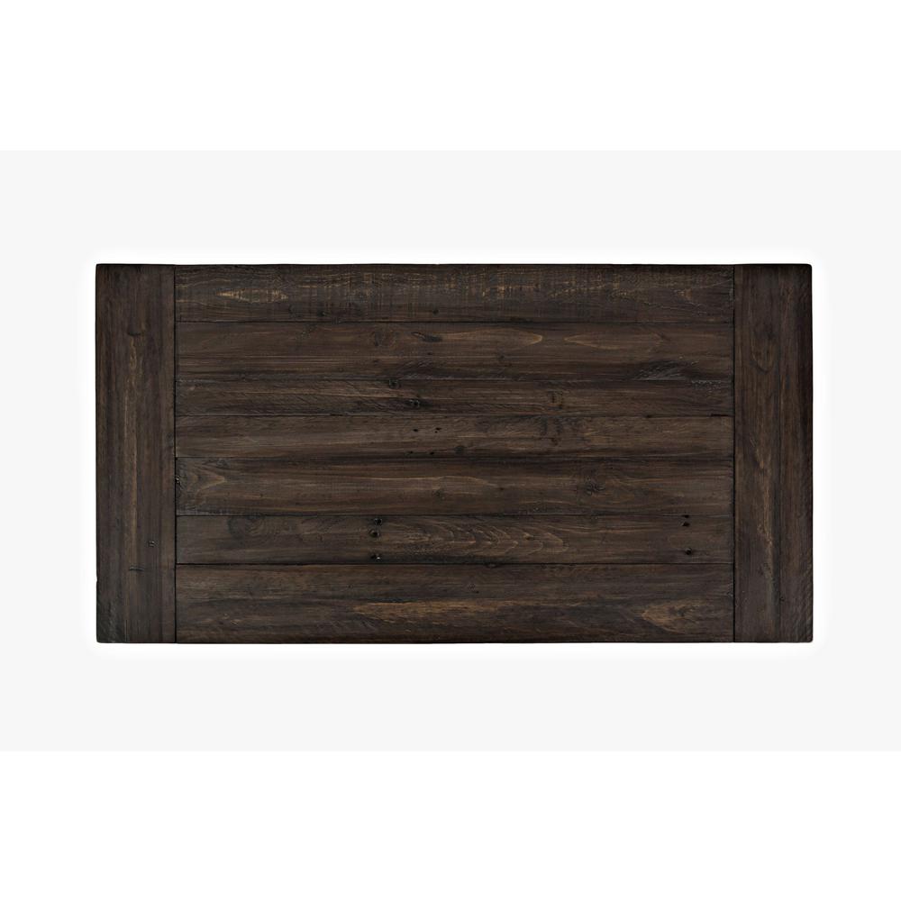 Madison County Rustic Reclaimed Pine Farmhouse 32" Barn Door Accent Cabinet, Vintage Black. Picture 4