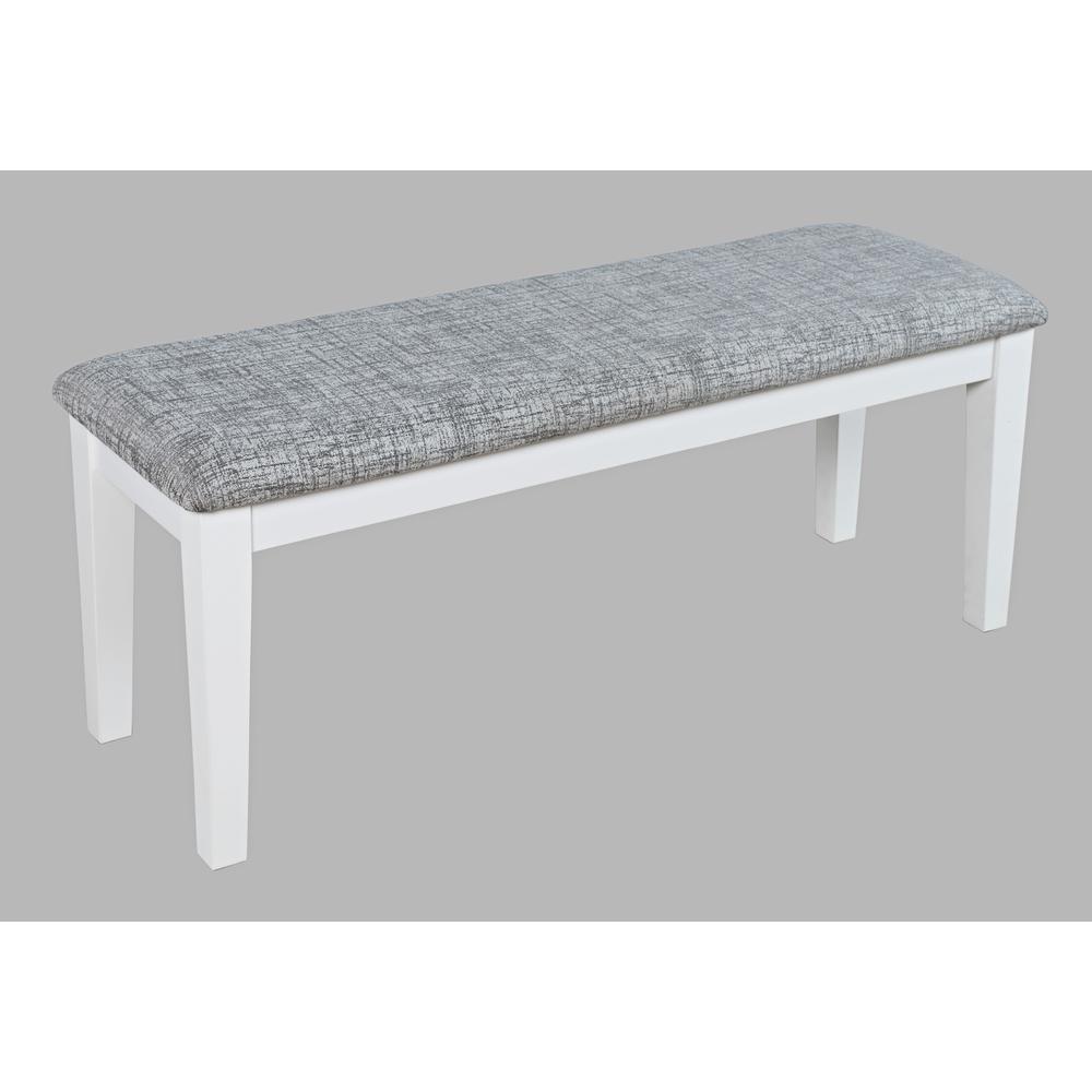 Contemporary 45" Upholstered Dining Bench. Picture 2