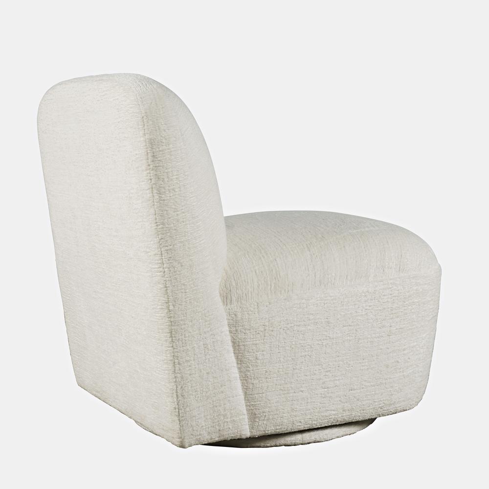 Upholstered Contemporary Casual Swivel Accent Chair. Picture 6