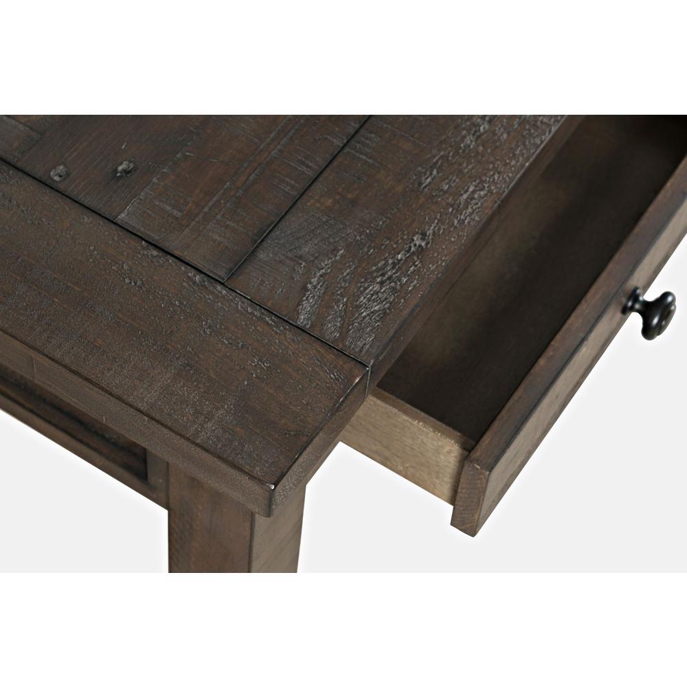 Rustic Reclaimed Pine Farmhouse USB Charging Desk. Picture 6