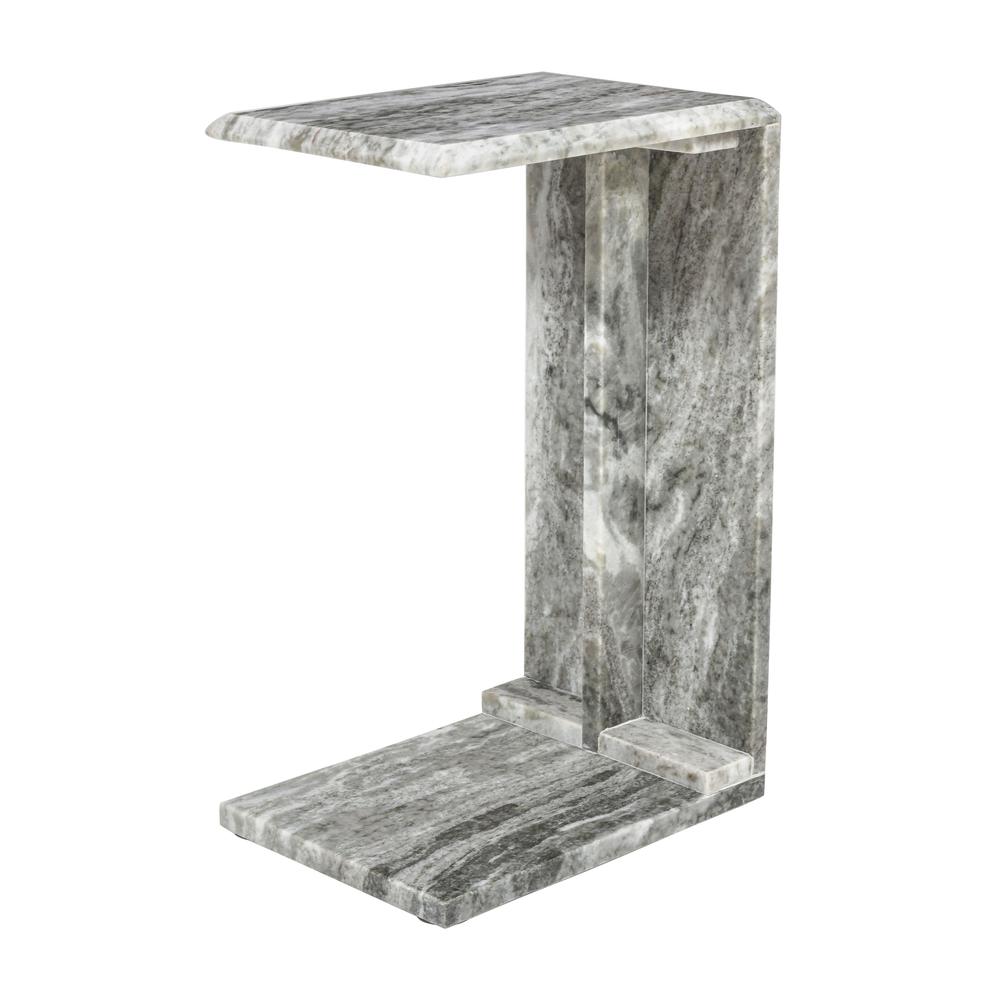 Bella Modern Luxury Solid Marble End C-Table. Picture 7