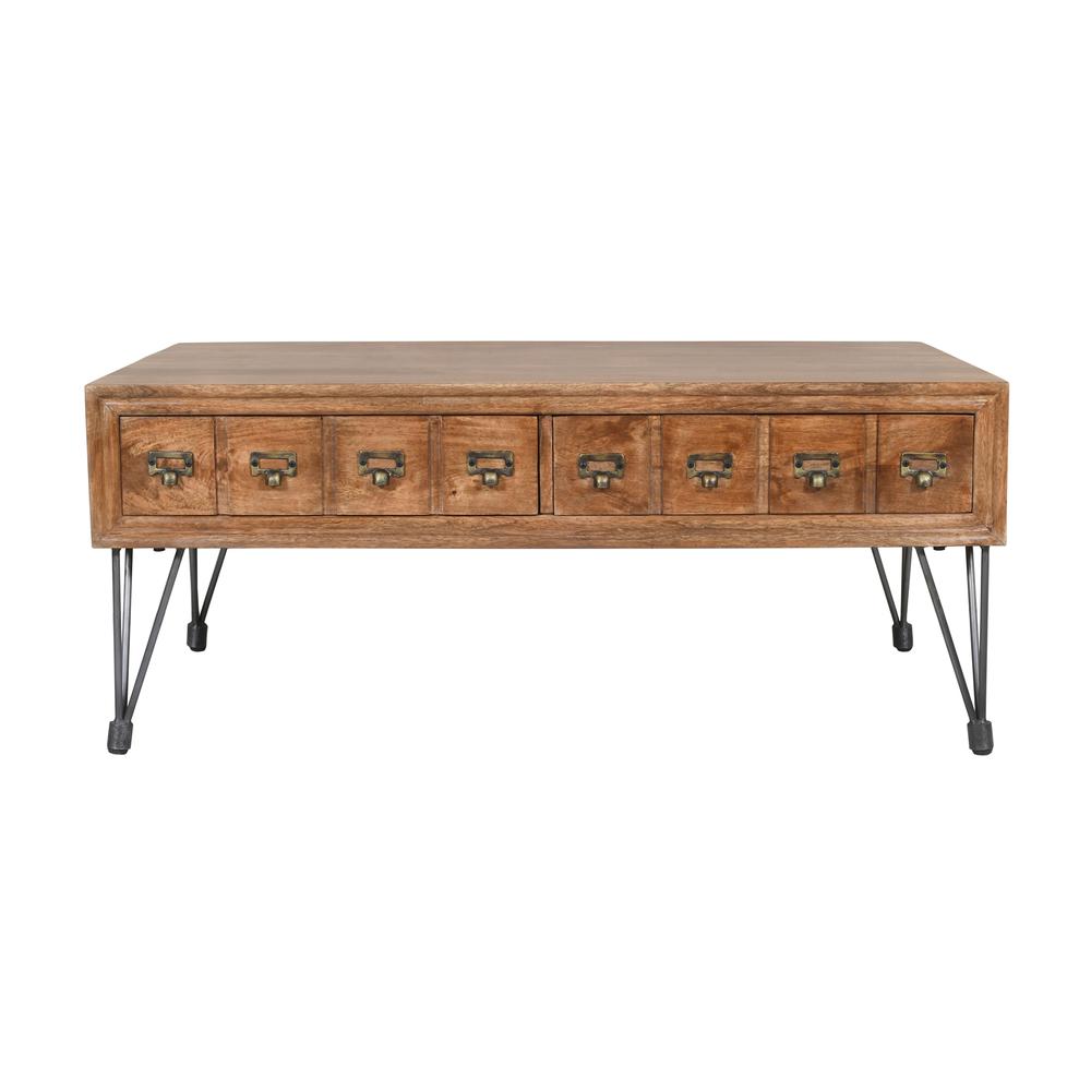 Coffee Table with Apothecary Drawers. Picture 1