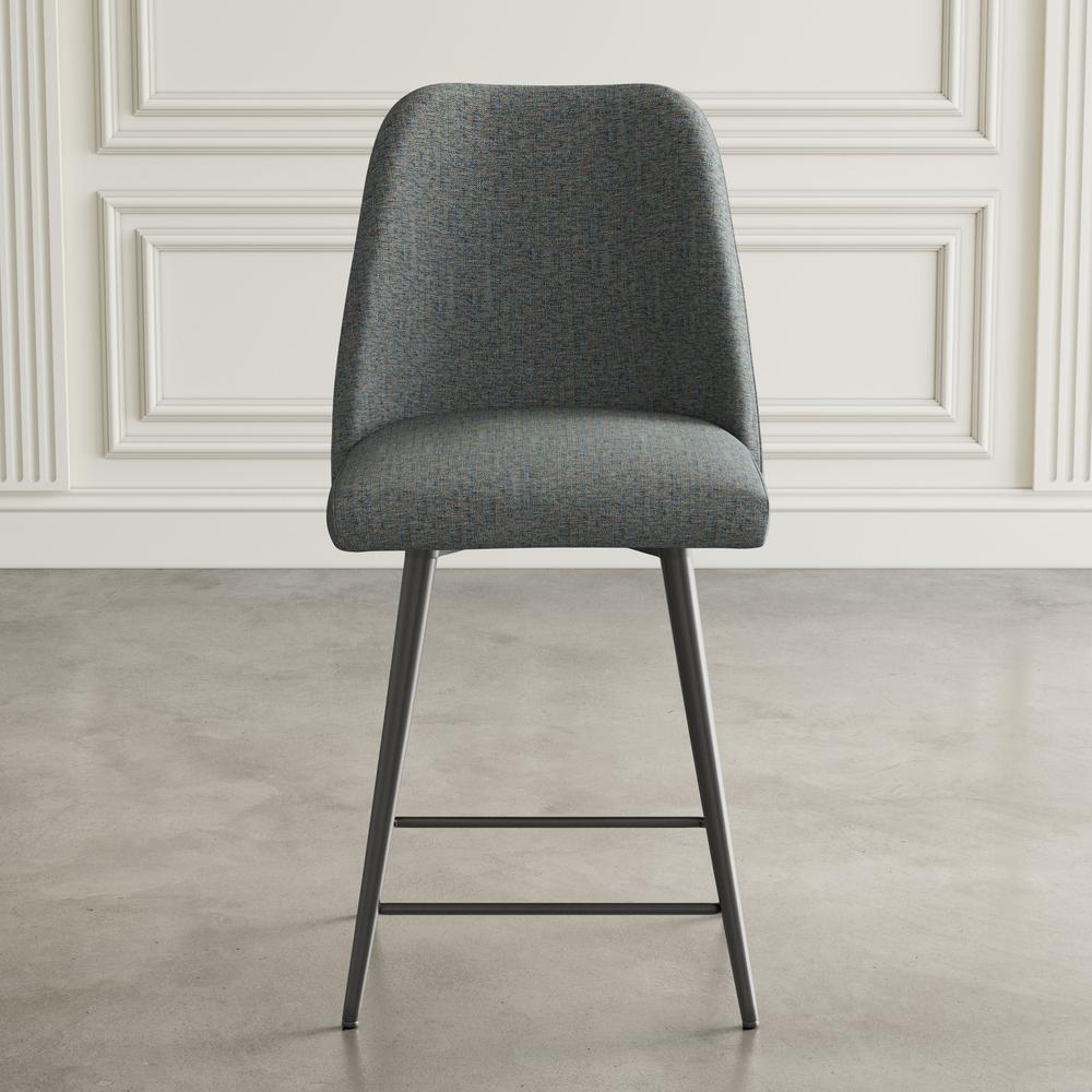 Macey Contemporary Modern Upholstered Counter Barstool (Set of 2). Picture 10