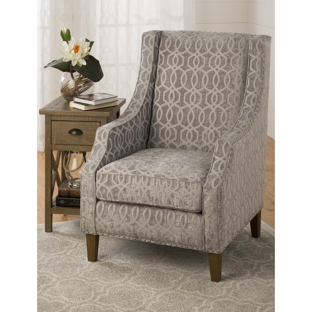 Accent Chair- Dove Grey. Picture 2