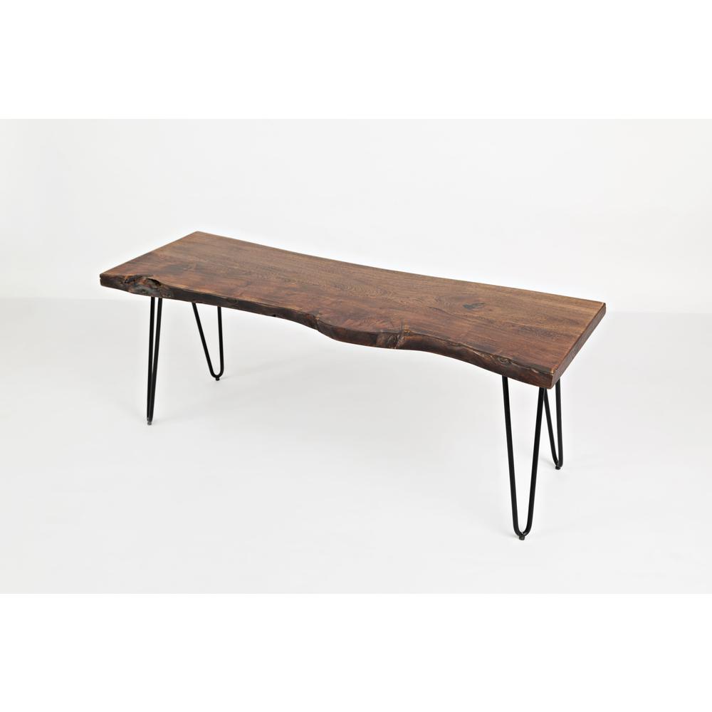 48'' Solid Acacia Bench. Picture 2
