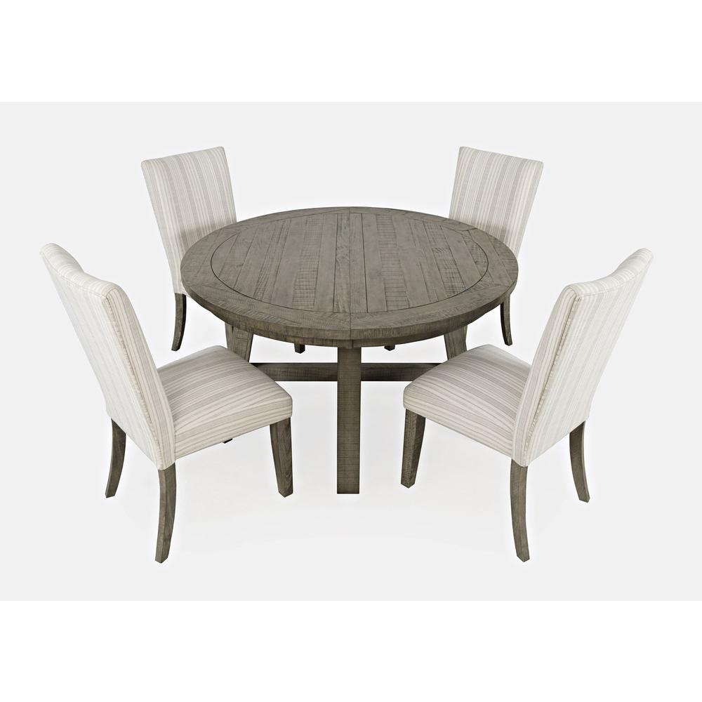 Contemporary Rustic Farmhouse Five Piece Dining Table Set. Picture 2