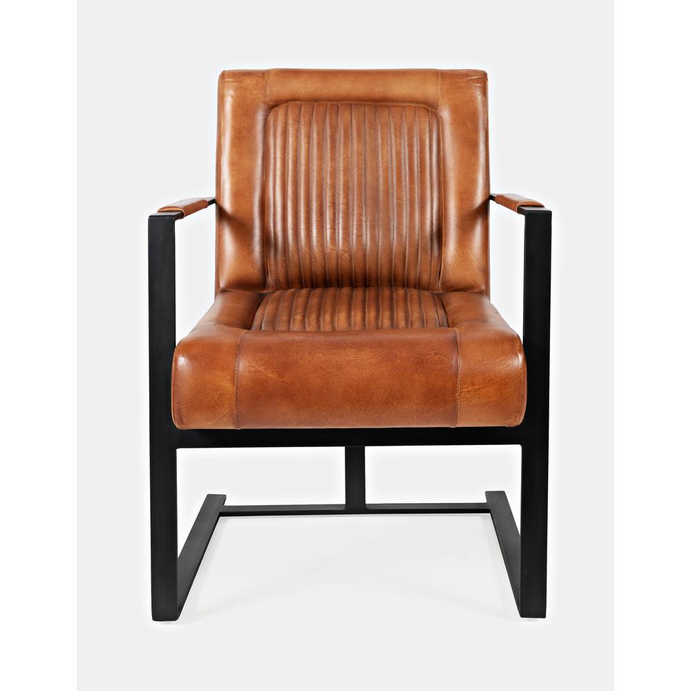 Industrial Genuine Leather Sled Chair. Picture 8