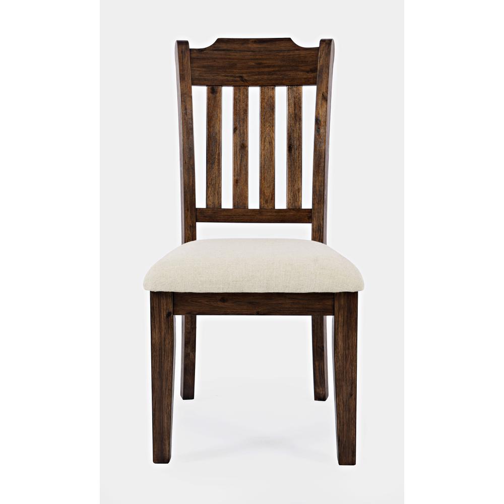 Mission Style  Slatback Solid Acacia Dining Chair (Set of 2). Picture 1