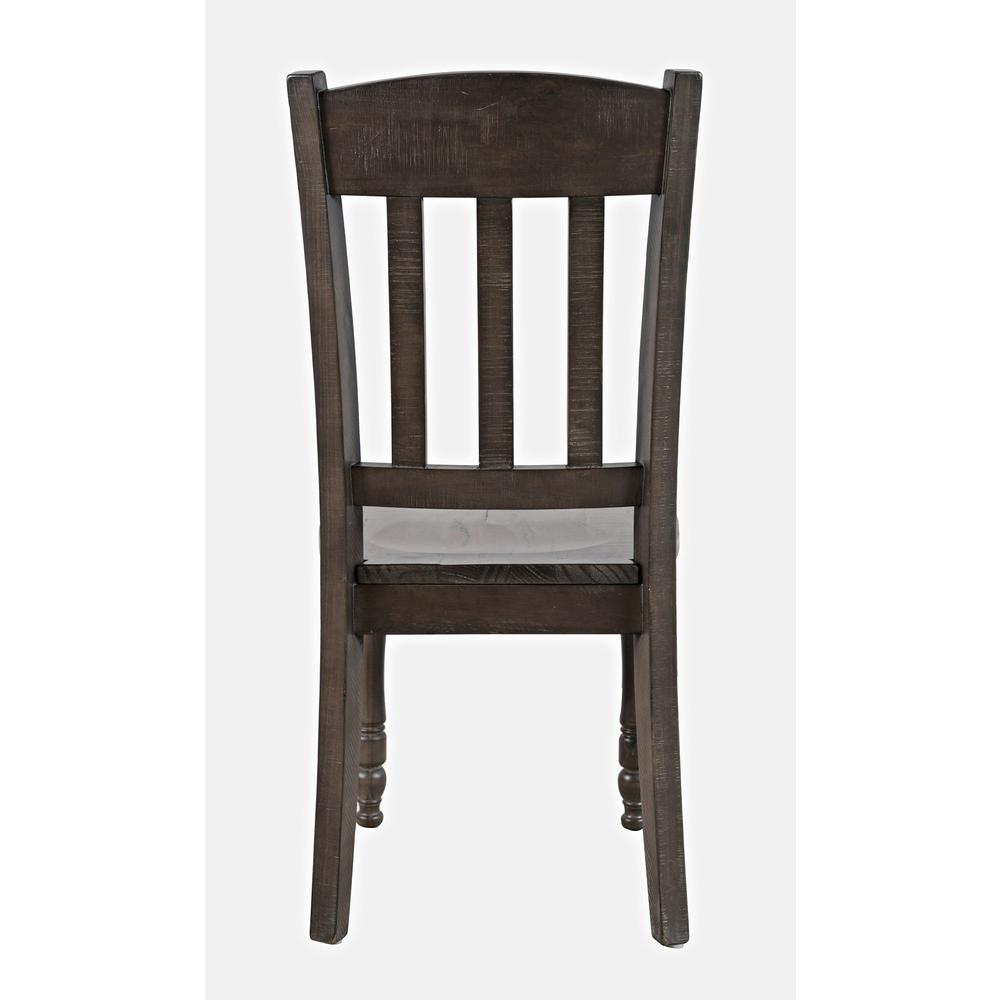 Rustic Reclaimed Pine Farmhouse Slatback Dining Chair (Set of 2). Picture 4