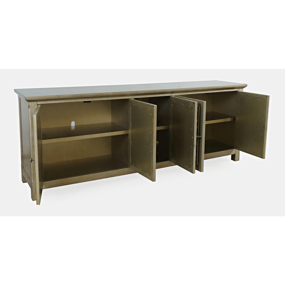 86" Luxury Mirrored Sideboard Storage Cabinet. Picture 7