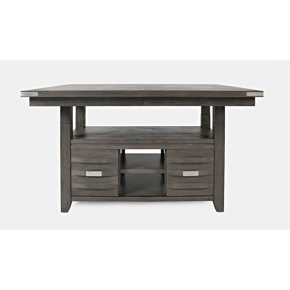 Altamonte Contemporary Rectangle Dining Table with Adjustable Height. Picture 1