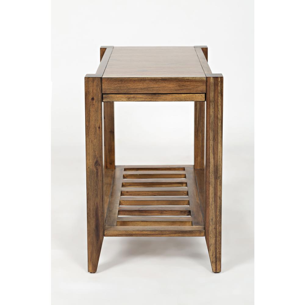 Modern Essential Solid Wood Chairside End Table. Picture 2