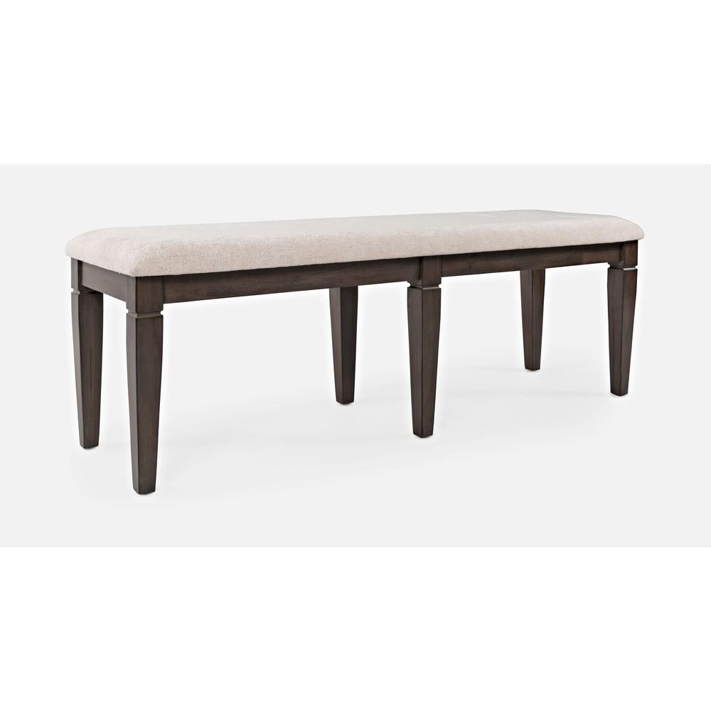 Contemporary Upholstered 58" Dining Bench. Picture 3