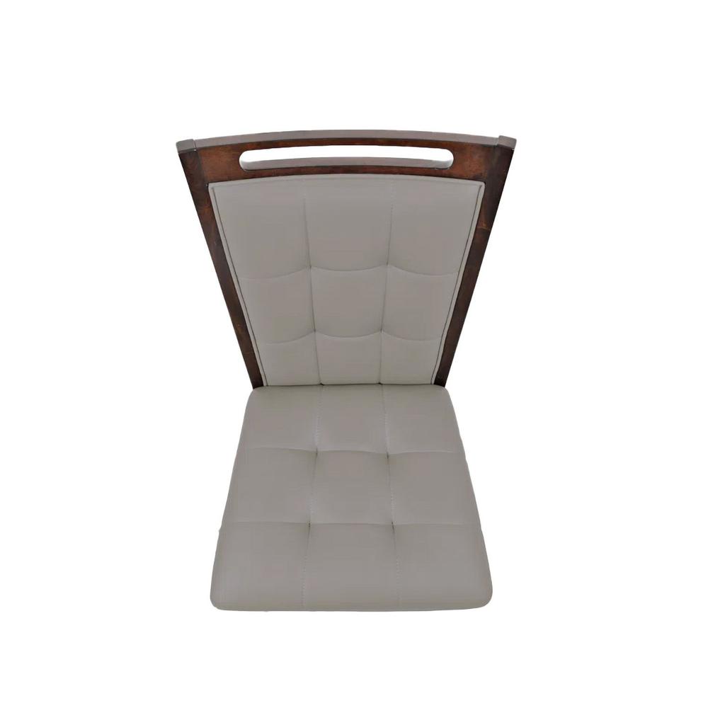 Contemporary Upholstered Dining Chair (Set of 2). Picture 3