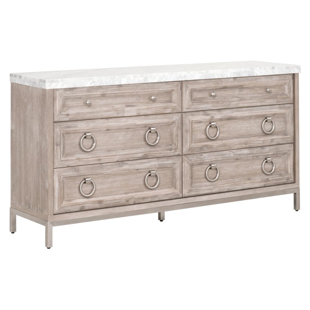 Azure Carrera 6-Drawer Double Dresser. Picture 3
