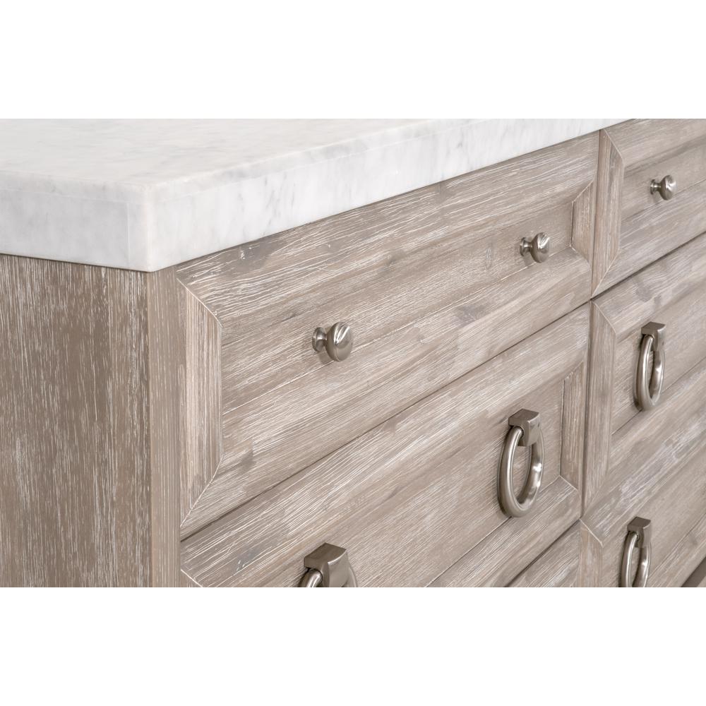 Azure Carrera 6-Drawer Double Dresser. Picture 6