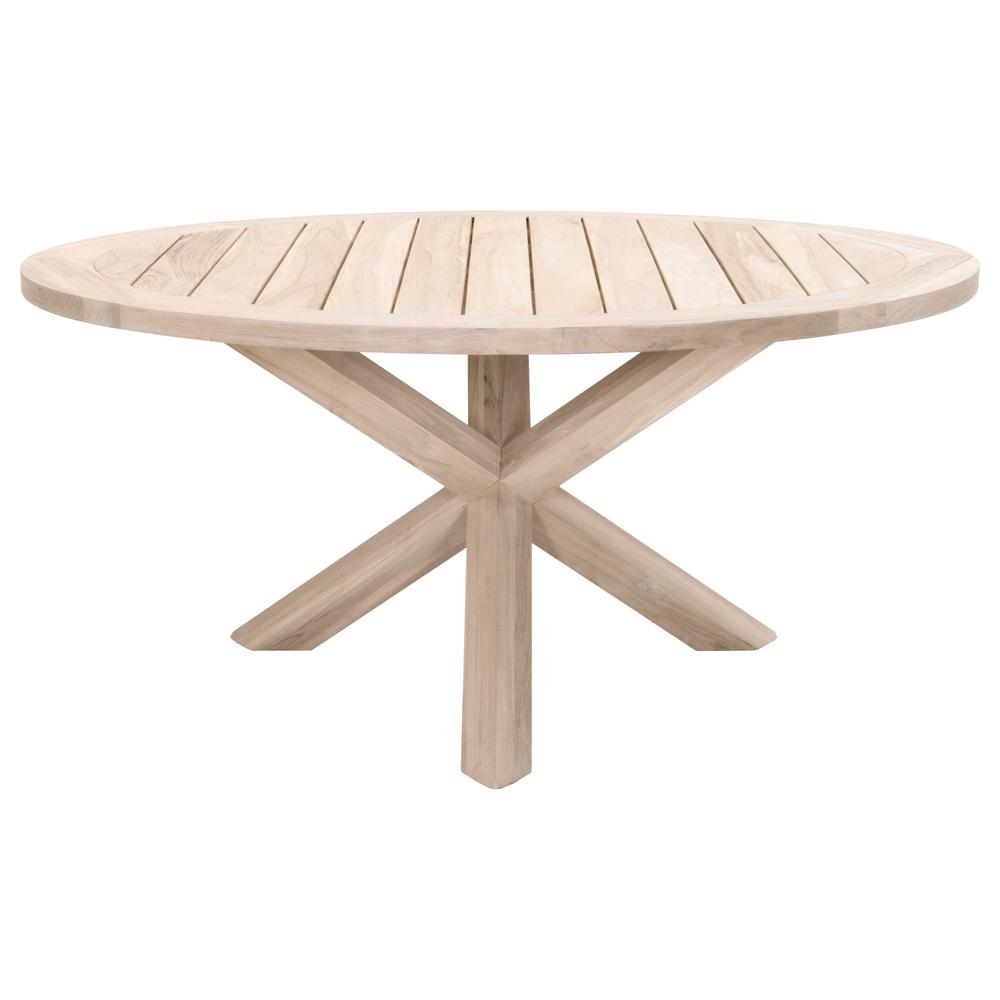 Boca Outdoor 63" Round Dining Table. Picture 1