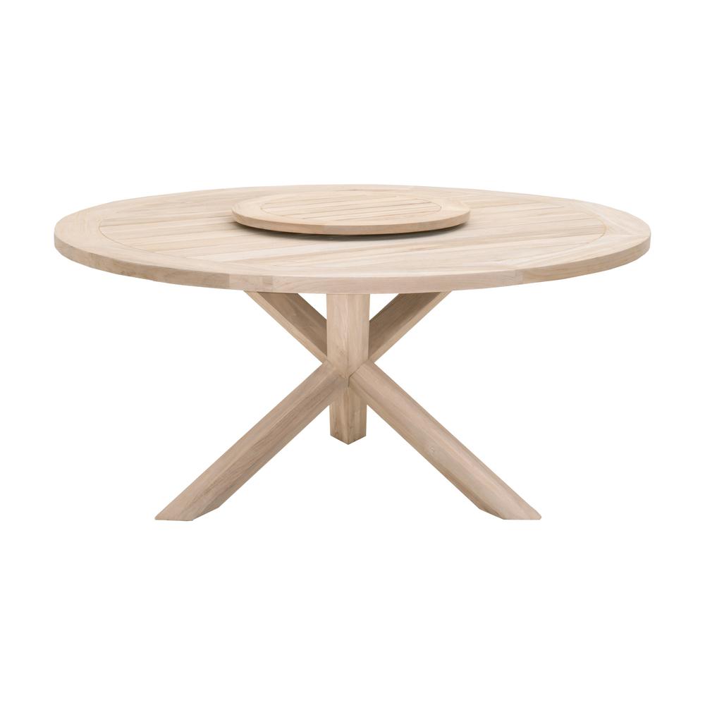 Boca Outdoor 63" Round Dining Table. Picture 3