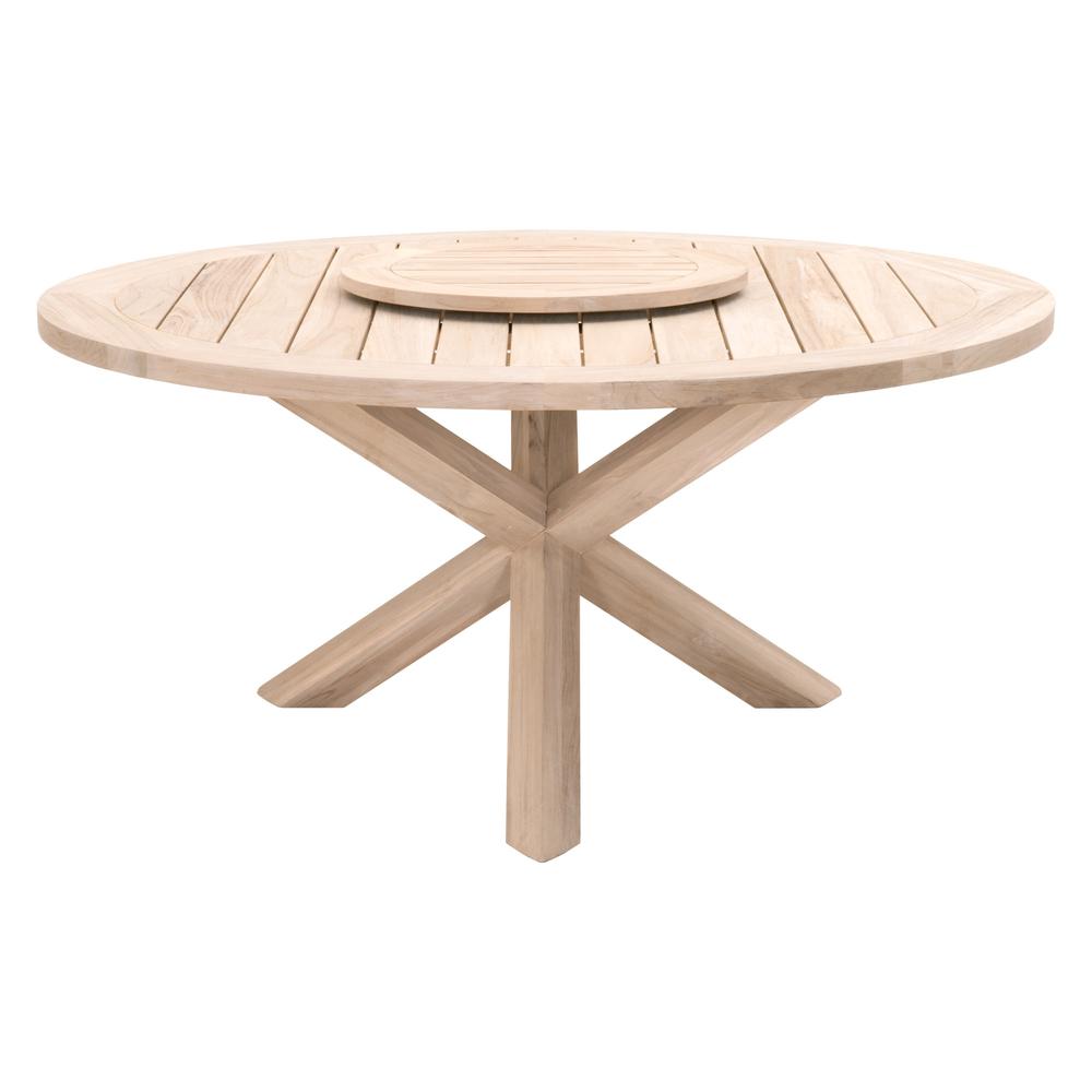 Boca Outdoor 63" Round Dining Table. Picture 4