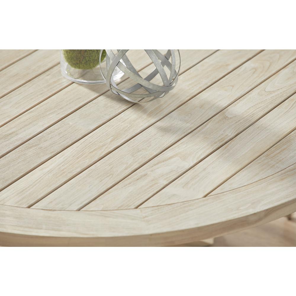 Boca Outdoor 63" Round Dining Table. Picture 9