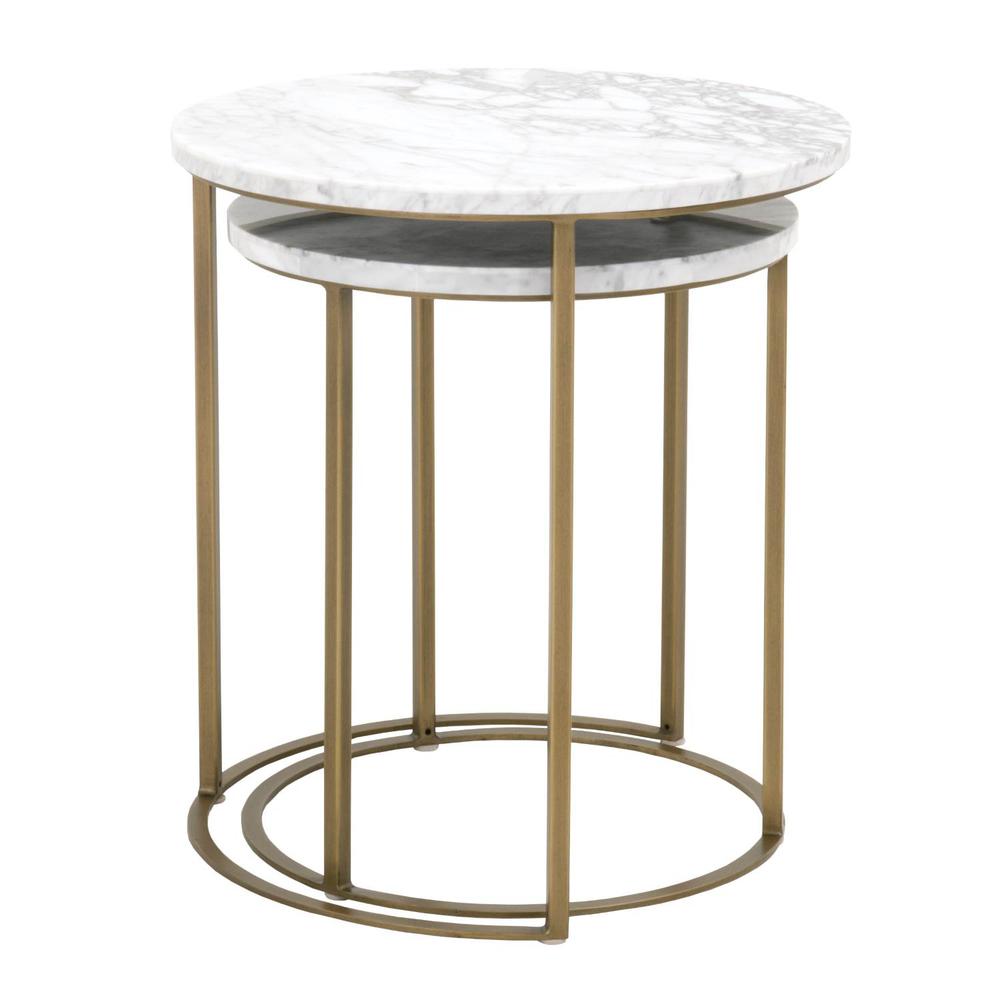 Carrera Round Nesting Accent Table. Picture 2