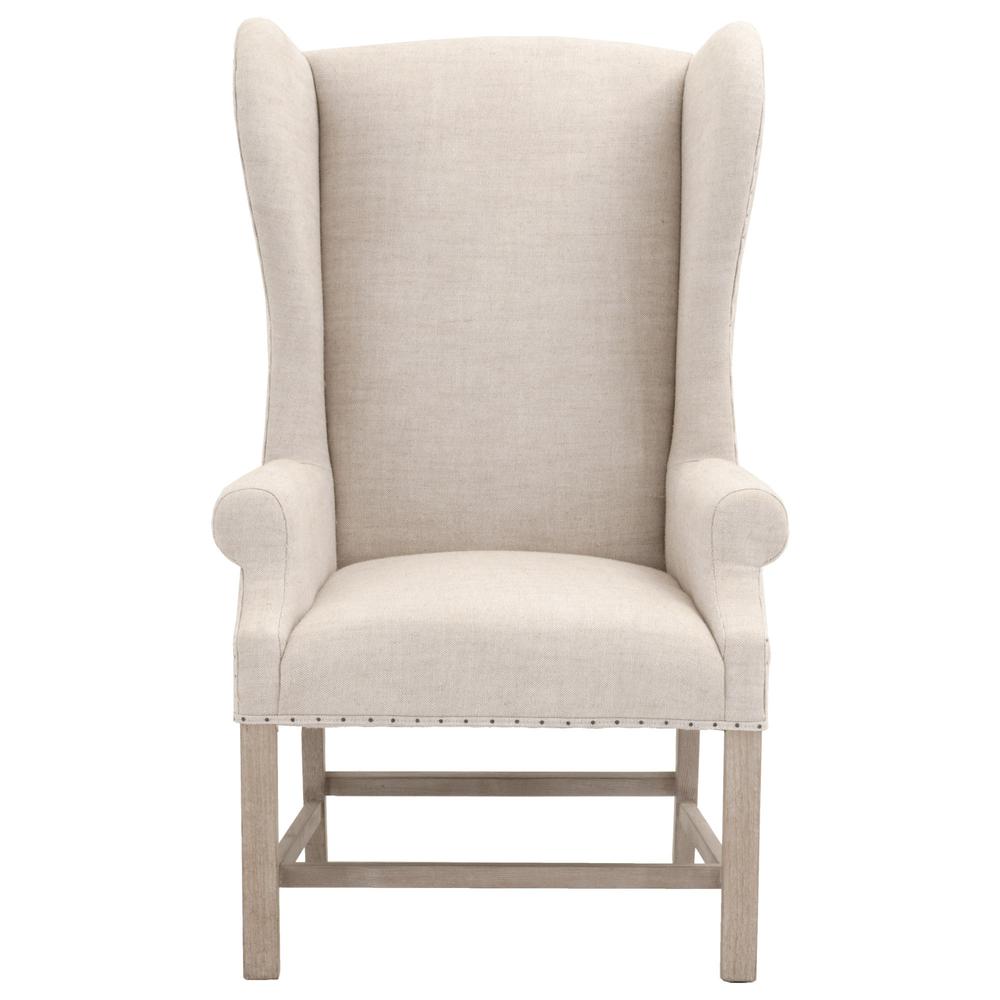 Chateau Arm Chair in Natural Gray Ash. Picture 1