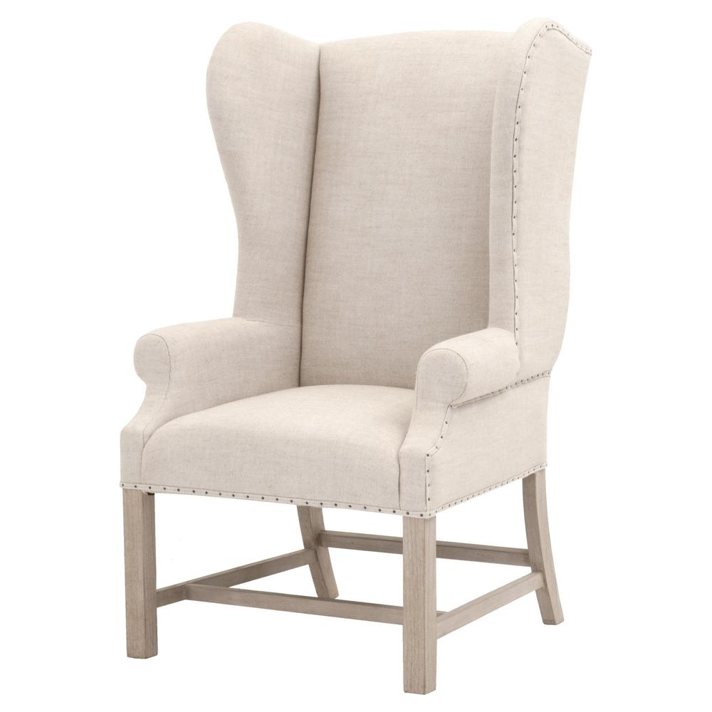 Chateau Arm Chair in Natural Gray Ash. Picture 2