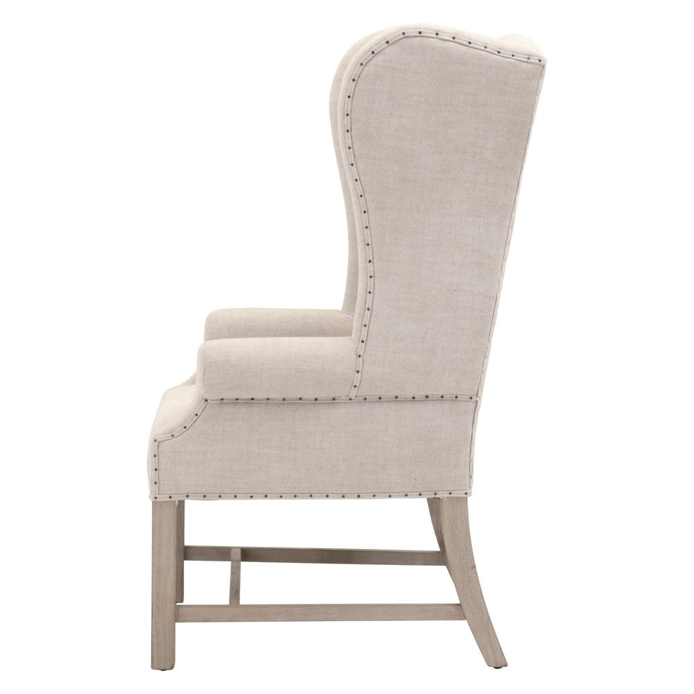 Chateau Arm Chair in Natural Gray Ash. Picture 3