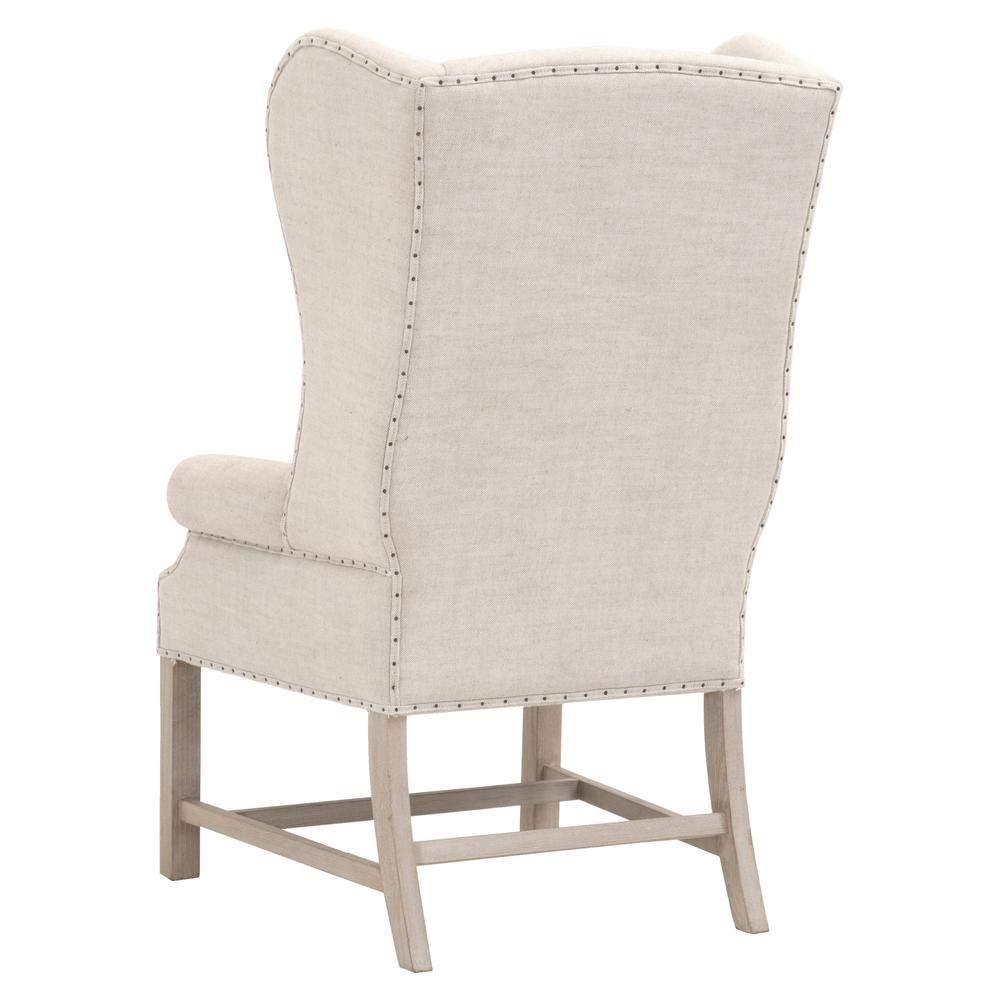 Chateau Arm Chair in Natural Gray Ash. Picture 4