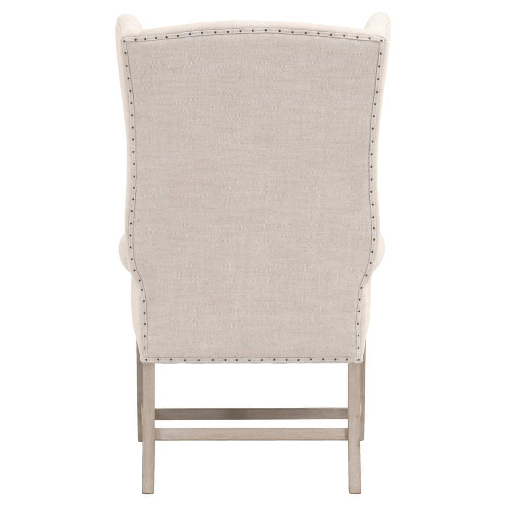 Chateau Arm Chair in Natural Gray Ash. Picture 5