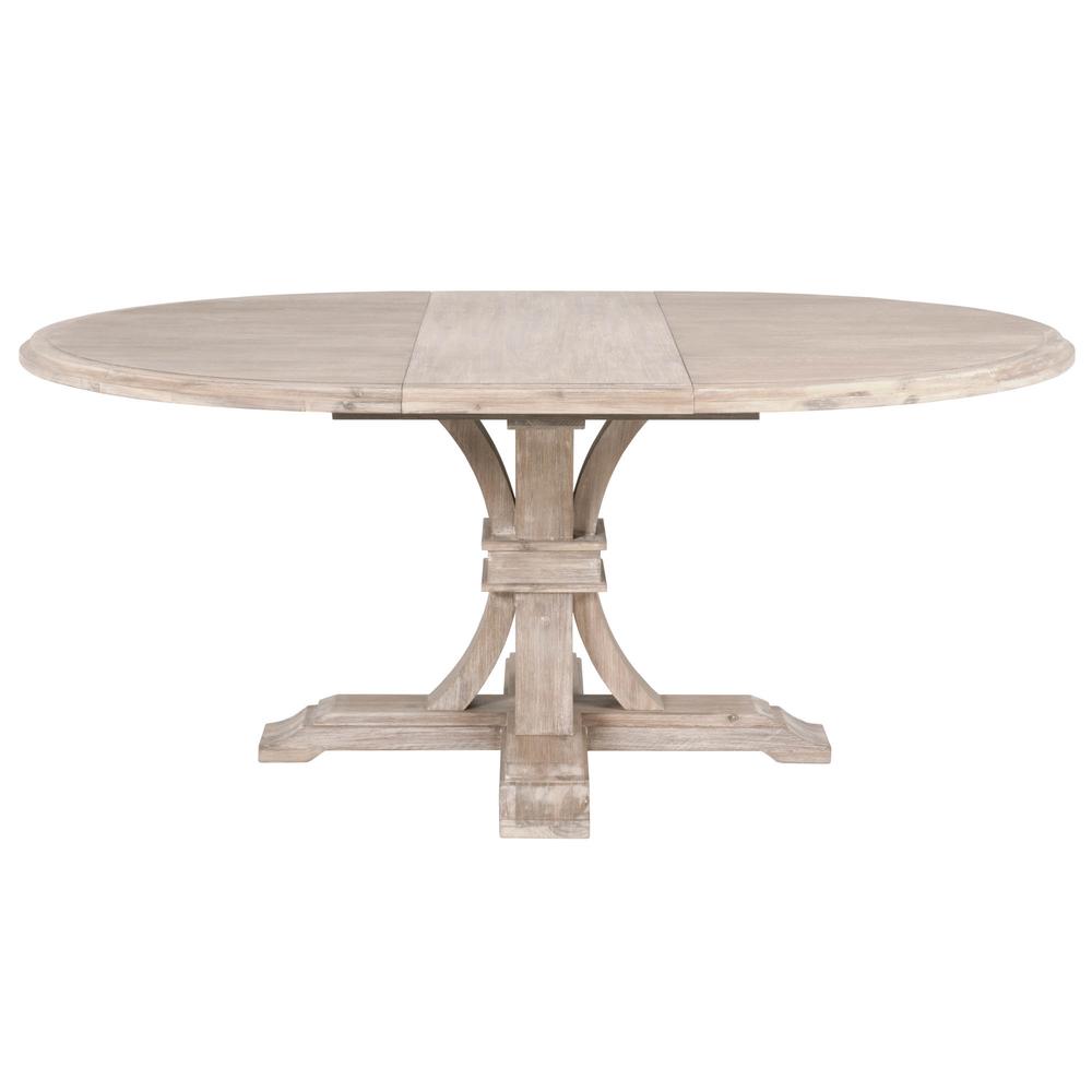 Devon 54" Round Extension Dining Table. Picture 1