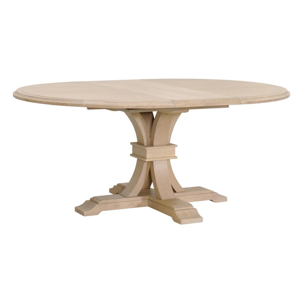 Devon 54" Round Extension Dining Table. Picture 3