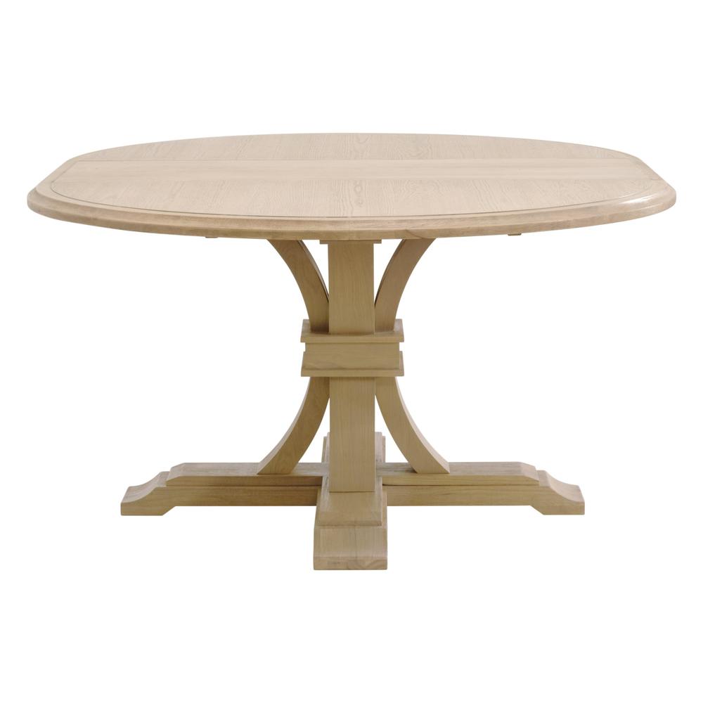 Devon 54" Round Extension Dining Table. Picture 5