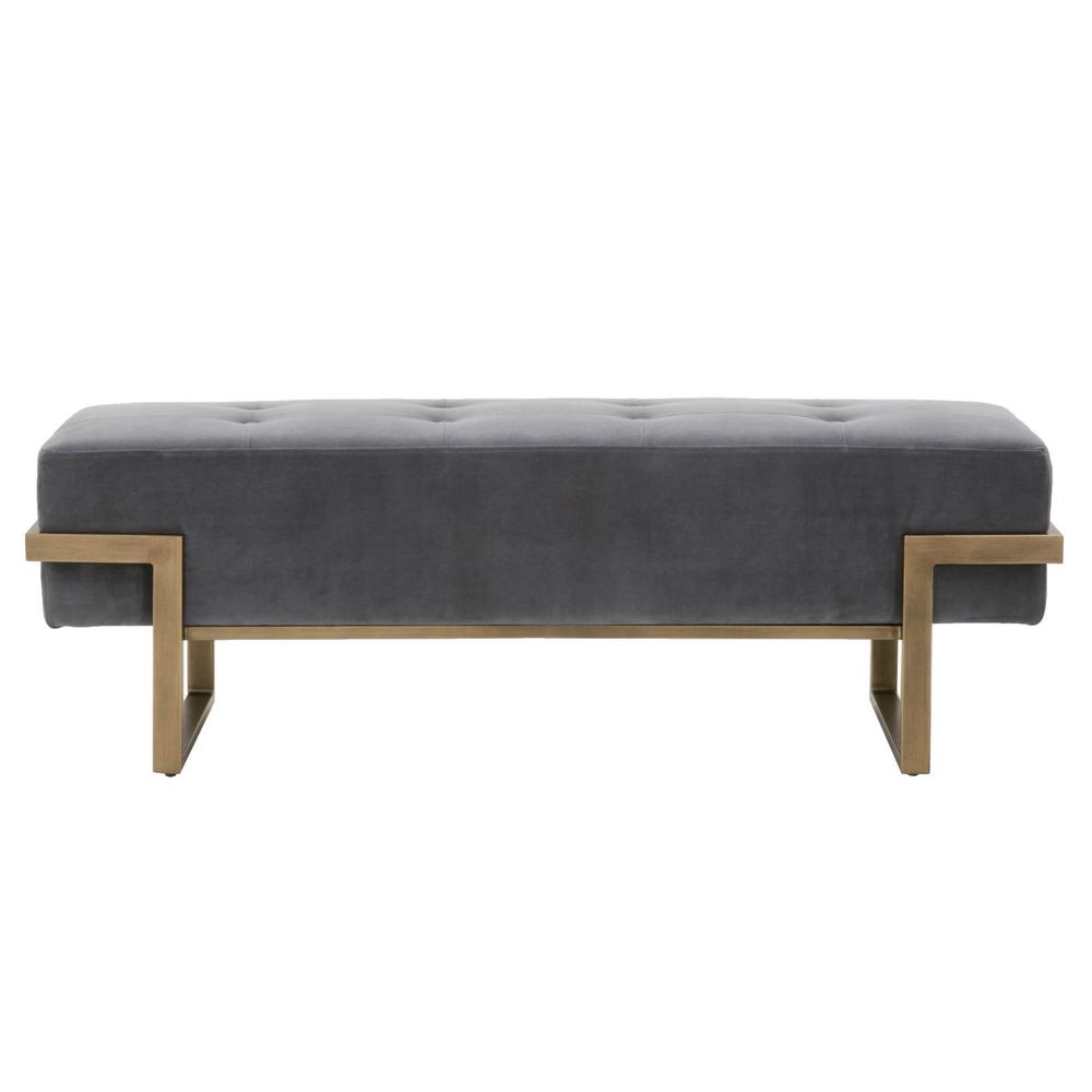 Fiona Upholstered Bench. Picture 1