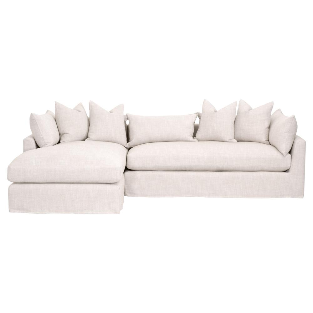 Haven 110" LF Lounge Slipcover Sofa. Picture 1