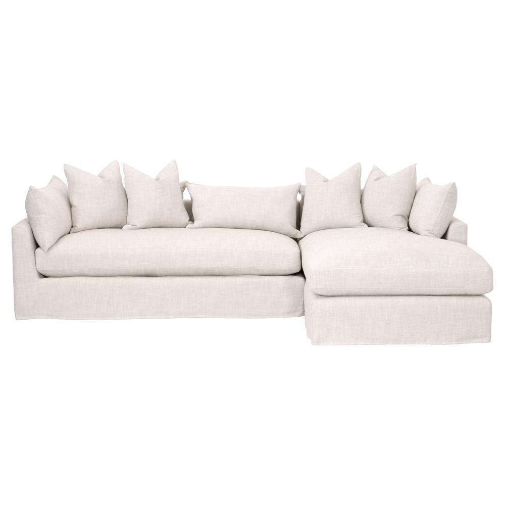 Haven 110" RF Lounge Slipcover Sofa. Picture 1