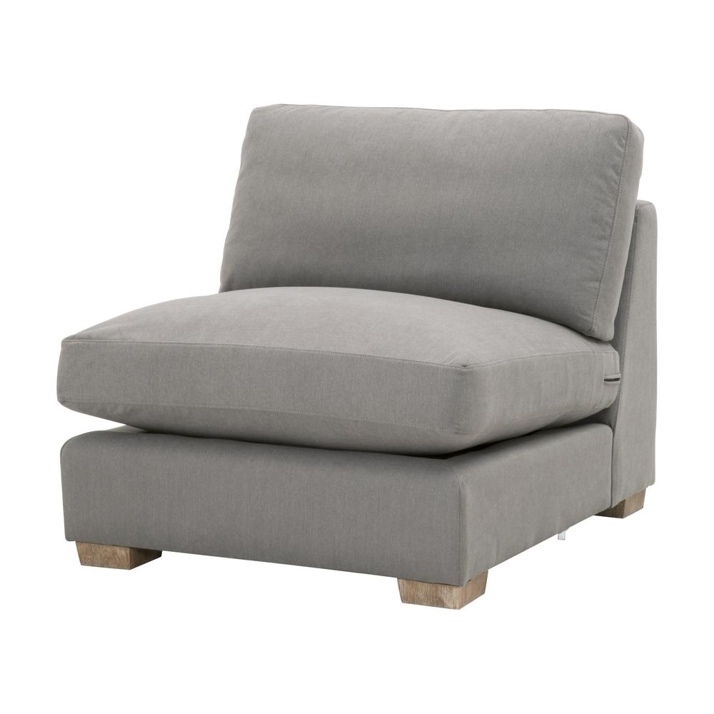 Hayden Modular Taper 1-Seat Armless Sofa Chair. Picture 2